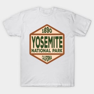 Yosemite National Park badge T-Shirt